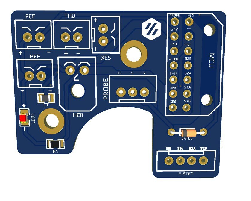 Voron V4 Toolhead pcb - PJ3D