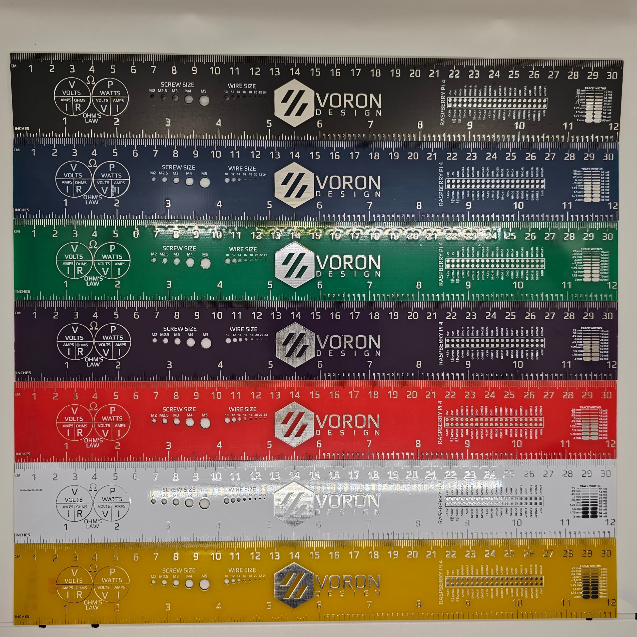 Red Pcb Ruler Voron PCB Ruler – PJ3D