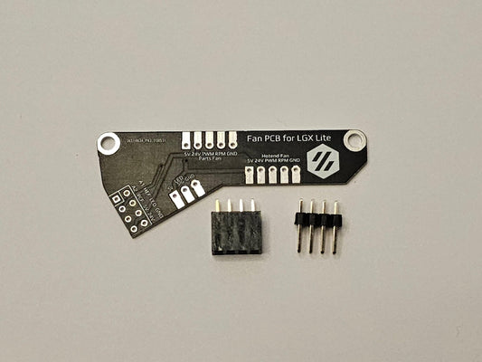 LGX Lite fan PCB for Stealthburner 2 piece toolhead PCB - PJ3D